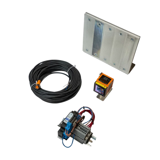 Starke collision avoidance dual event single laser