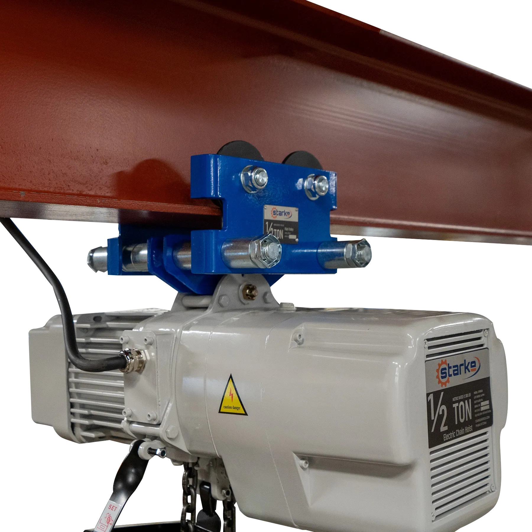 Starke lug mount manual trolley with hoist