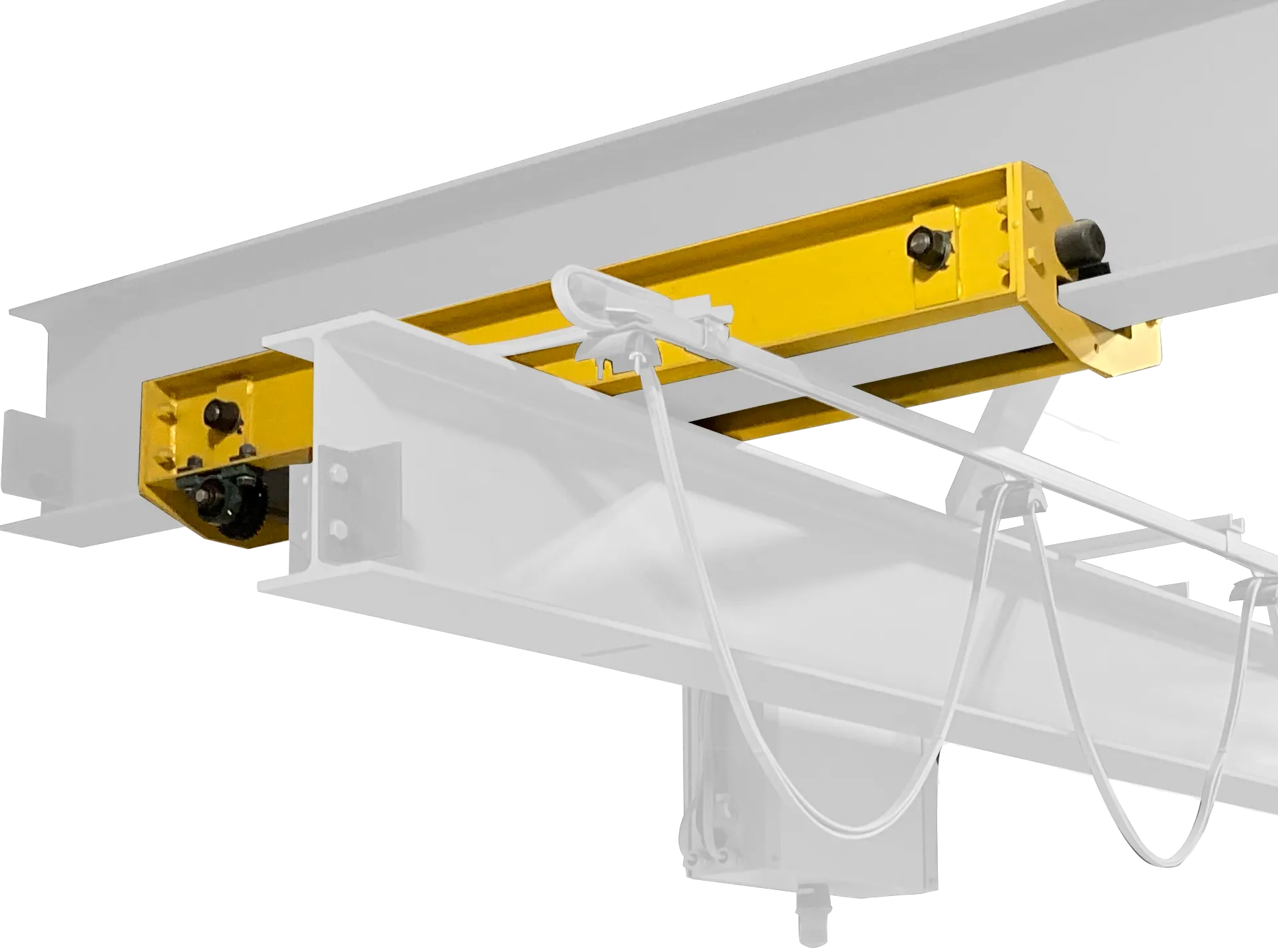 Under-Running End Truck on Bridge